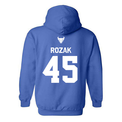 Buffalo - NCAA Football : Stone Rozak - Classic Shersey Hooded Sweatshirt-1