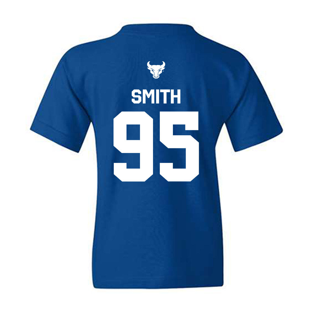 Buffalo - NCAA Football : Stantavious Smith - Classic Shersey Youth T-Shirt-1