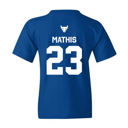 Buffalo - NCAA Football : Devare Mathis - Classic Shersey Youth T-Shirt-1