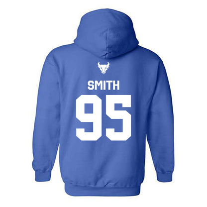 Buffalo - NCAA Football : Stantavious Smith - Classic Shersey Hooded Sweatshirt-1
