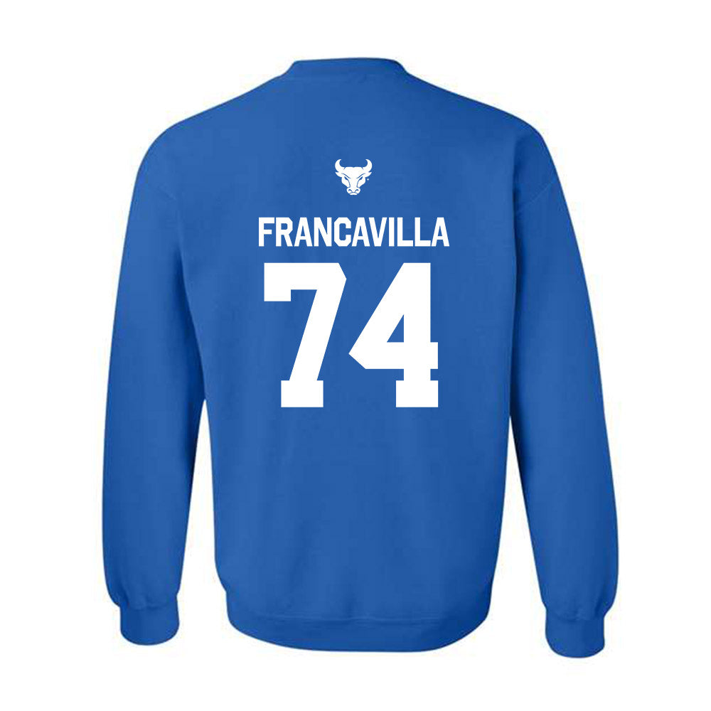 Buffalo - NCAA Football : Nino Francavilla - Classic Shersey Crewneck Sweatshirt-1