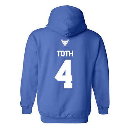 Buffalo - NCAA Softball : Malena Toth - Classic Shersey Hooded Sweatshirt-1