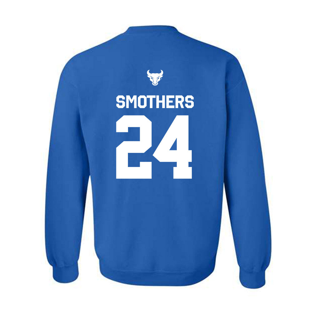 Buffalo - NCAA Football : Sayre Smothers - Classic Shersey Crewneck Sweatshirt-1