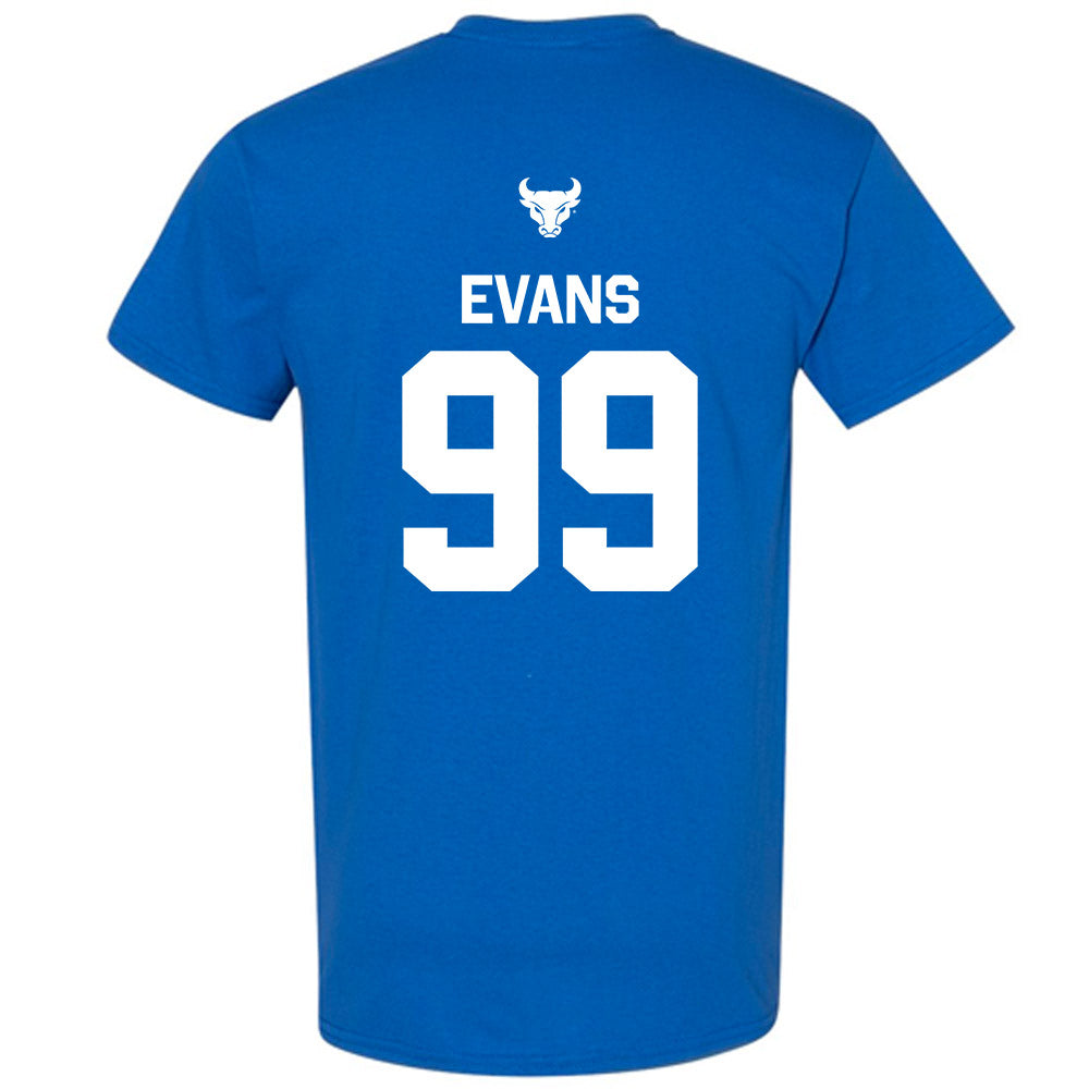 Buffalo - NCAA Football : Cornell Evans - Classic Shersey T-Shirt-1