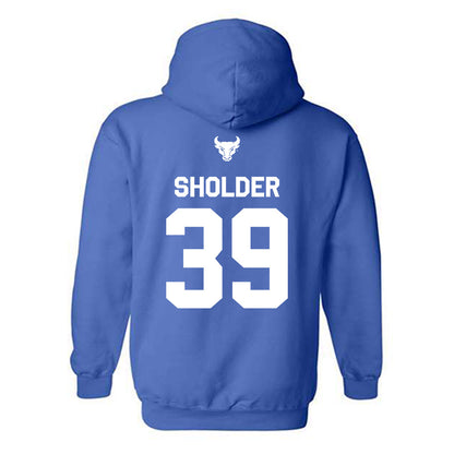 Buffalo - NCAA Football : Blake Sholder - Classic Shersey Hooded Sweatshirt-1