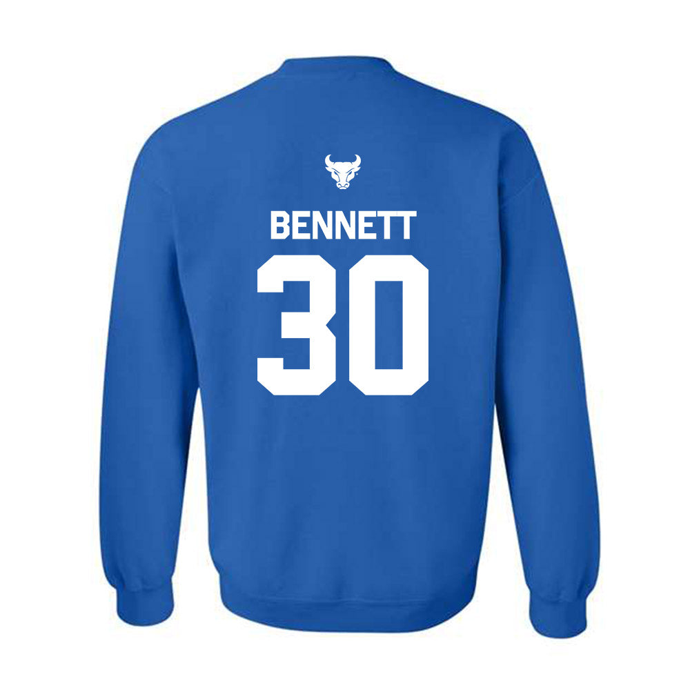 Buffalo - NCAA Football : Jacari Bennett - Classic Shersey Crewneck Sweatshirt-1