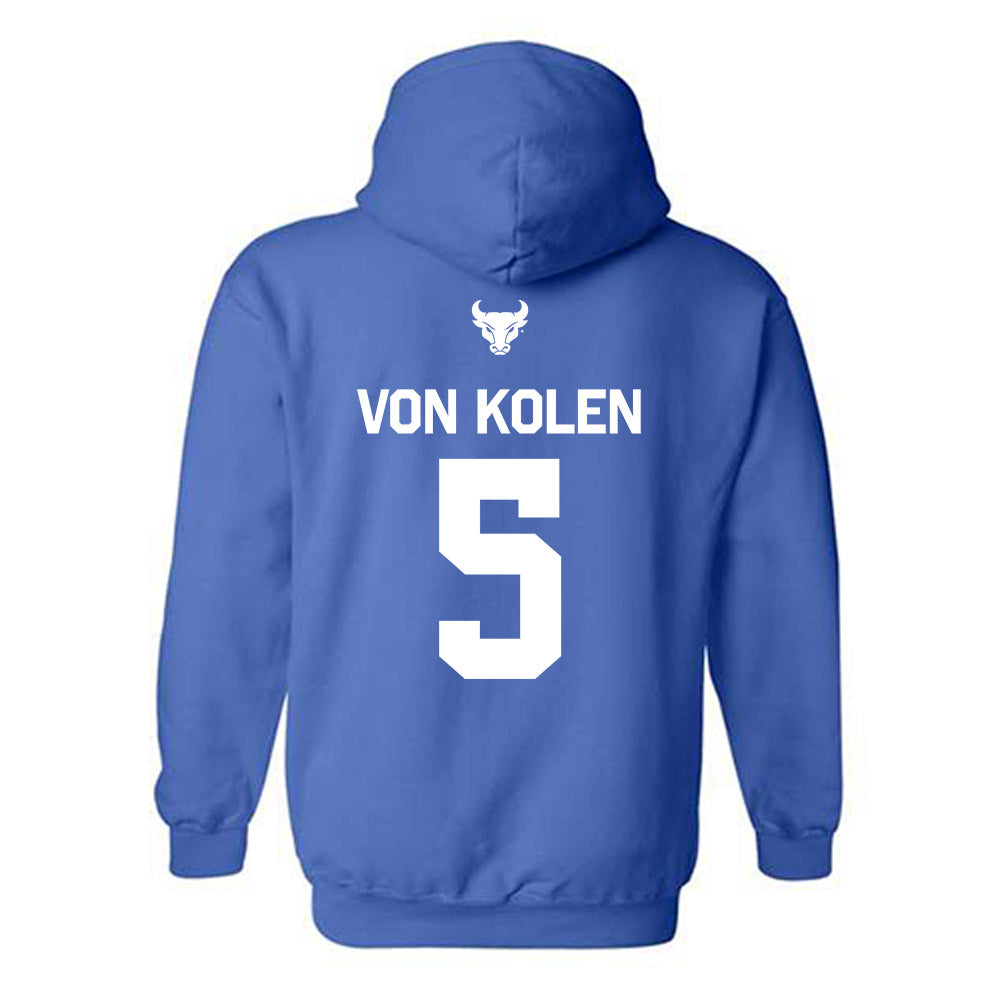 Buffalo - NCAA Softball : Tabitha Von Kolen - Classic Shersey Hooded Sweatshirt-1
