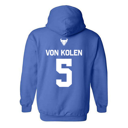 Buffalo - NCAA Softball : Tabitha Von Kolen - Classic Shersey Hooded Sweatshirt-1
