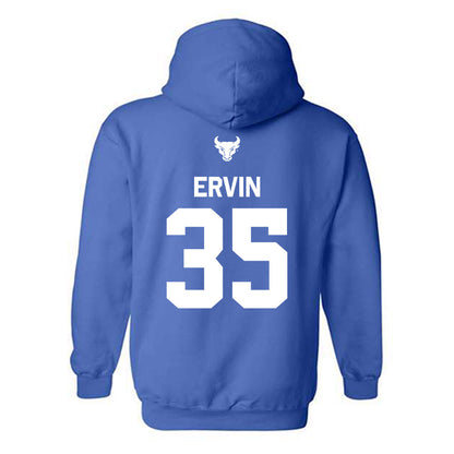 Buffalo - NCAA Football : Malachi Ervin - Classic Shersey Hooded Sweatshirt-1