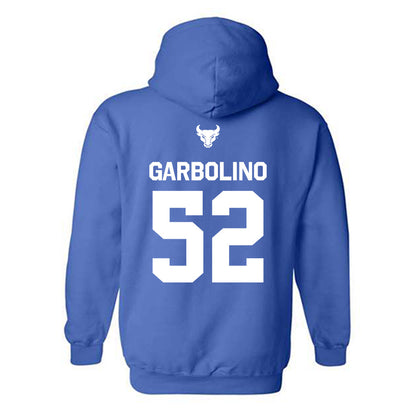 Buffalo - NCAA Football : Jack Garbolino - Classic Shersey Hooded Sweatshirt-1