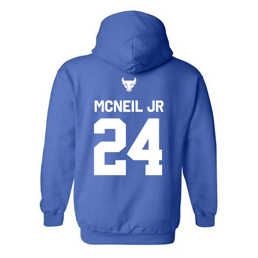 Buffalo - NCAA Football : James McNeil Jr - Classic Shersey Hooded Sweatshirt-1