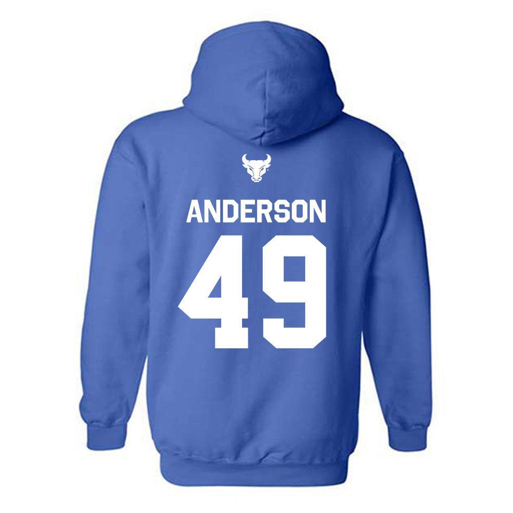 Buffalo - NCAA Football : Aiden Anderson - Classic Shersey Hooded Sweatshirt-1