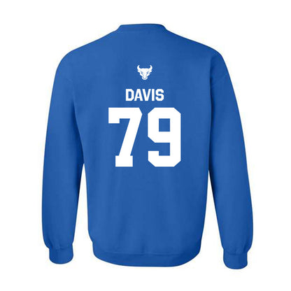 Buffalo - NCAA Football : Cameron Davis - Classic Shersey Crewneck Sweatshirt-1