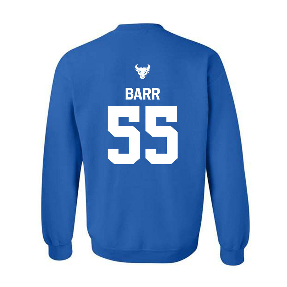 Buffalo - NCAA Football : Thomas Barr - Classic Shersey Crewneck Sweatshirt-1