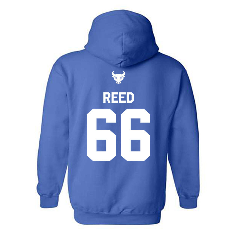 Buffalo - NCAA Football : William Reed - Classic Shersey Hooded Sweatshirt-1