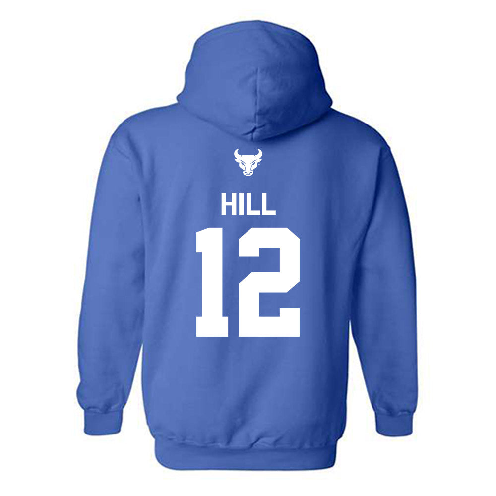 Buffalo - NCAA Football : Nino Hill - Classic Shersey Hooded Sweatshirt-1