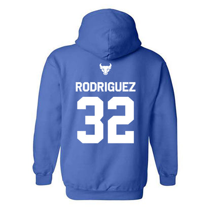 Buffalo - NCAA Football : Donovan Rodriguez - Classic Shersey Hooded Sweatshirt-1