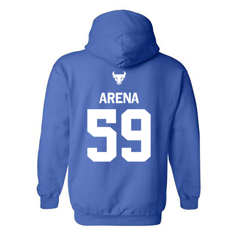 Buffalo - NCAA Football : Gabriel Arena - Classic Shersey Hooded Sweatshirt-1