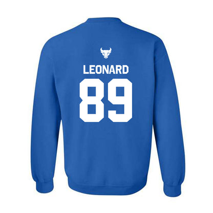 Buffalo - NCAA Football : Nick Leonard - Classic Shersey Crewneck Sweatshirt-1