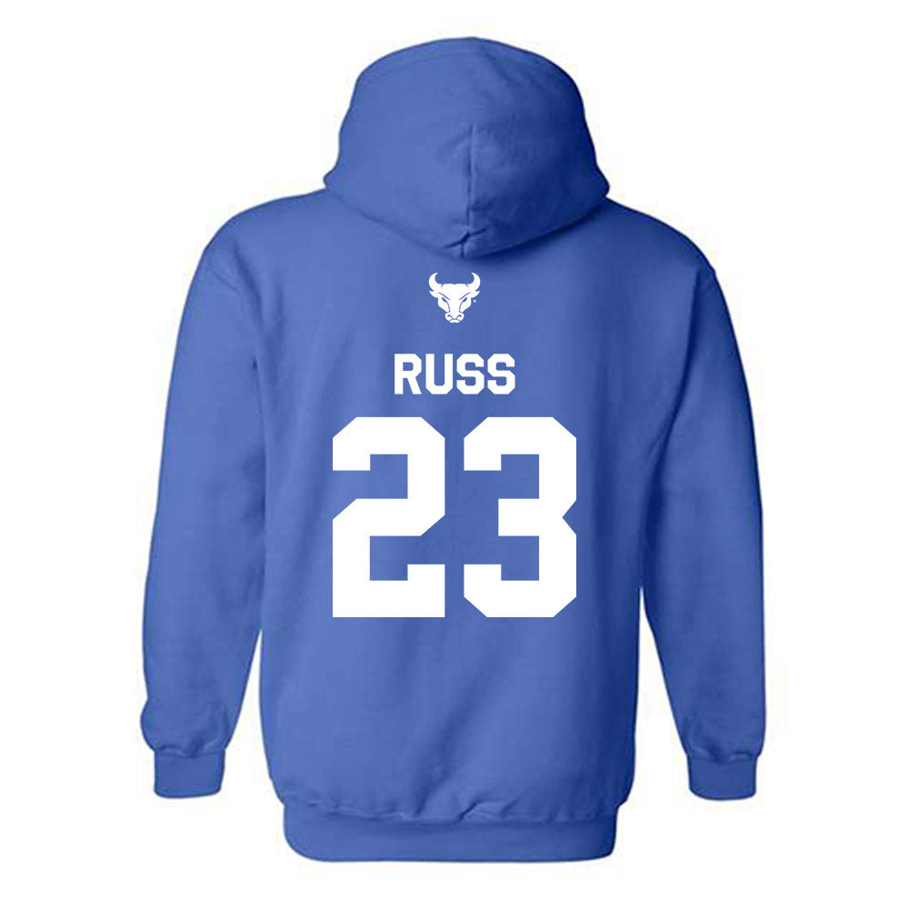 Buffalo - NCAA Softball : Olivia Russ - Classic Shersey Hooded Sweatshirt-1