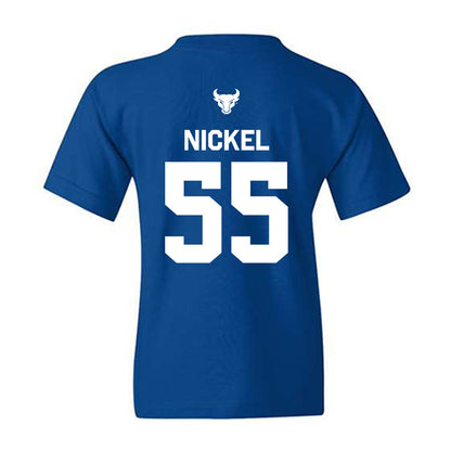 Buffalo - NCAA Football : Mason Nickel - Classic Shersey Youth T-Shirt-1