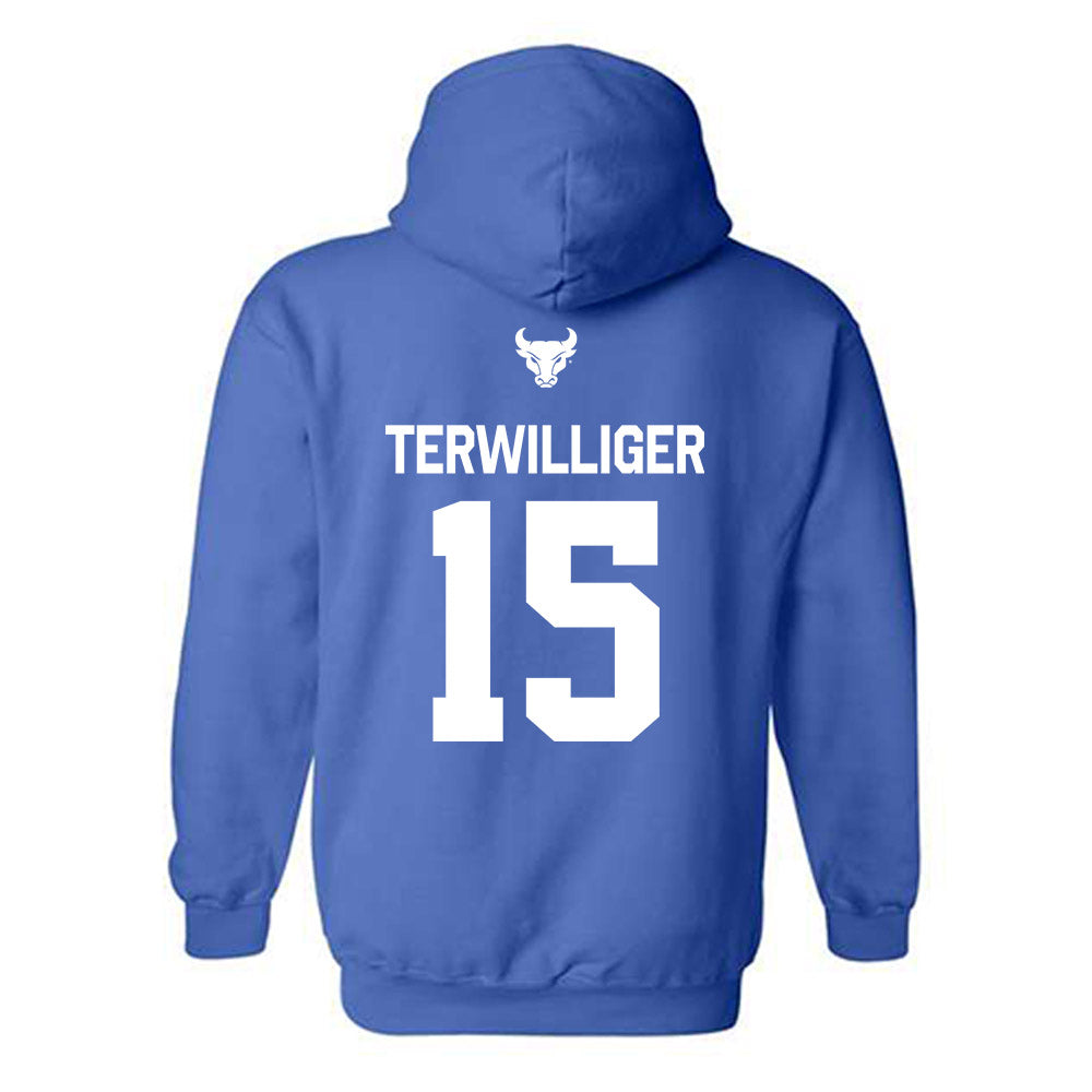 Buffalo - NCAA Softball : Reagan Terwilliger - Classic Shersey Hooded Sweatshirt-1