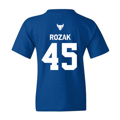 Buffalo - NCAA Football : Stone Rozak - Classic Shersey Youth T-Shirt-1