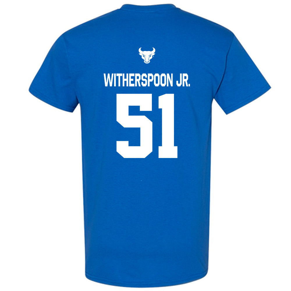 Buffalo - NCAA Football : Anwar Witherspoon Jr. - Classic Shersey T-Shirt-1