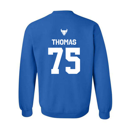Buffalo - NCAA Football : Ahmaan Thomas - Classic Shersey Crewneck Sweatshirt-1