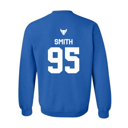 Buffalo - NCAA Football : Stantavious Smith - Classic Shersey Crewneck Sweatshirt-1