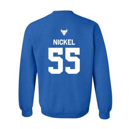 Buffalo - NCAA Football : Mason Nickel - Classic Shersey Crewneck Sweatshirt-1