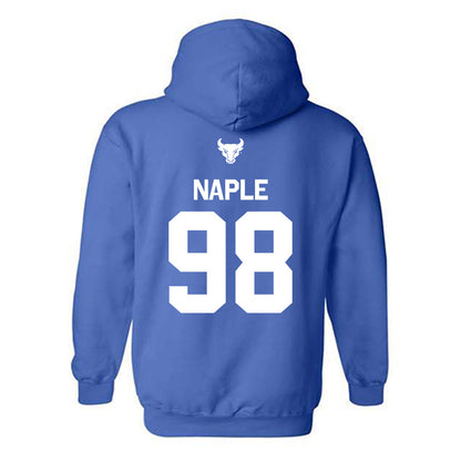 Buffalo - NCAA Football : Mason Naple - Classic Shersey Hooded Sweatshirt-1