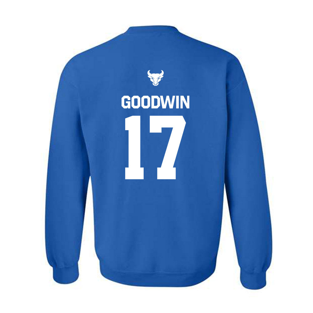 Buffalo - NCAA Football : Logan Goodwin - Classic Shersey Crewneck Sweatshirt-1