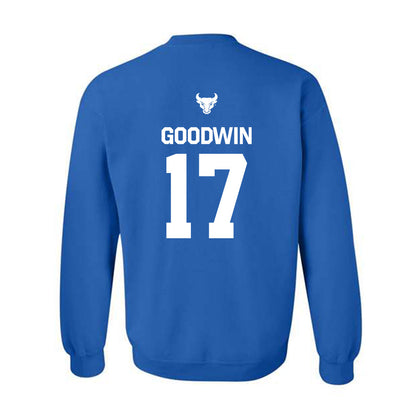 Buffalo - NCAA Football : Logan Goodwin - Classic Shersey Crewneck Sweatshirt-1