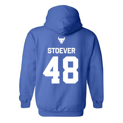 Buffalo - NCAA Football : Joseph Stoever - Classic Shersey Hooded Sweatshirt-1