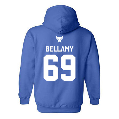 Buffalo - NCAA Football : Jackson Bellamy - Classic Shersey Hooded Sweatshirt-1