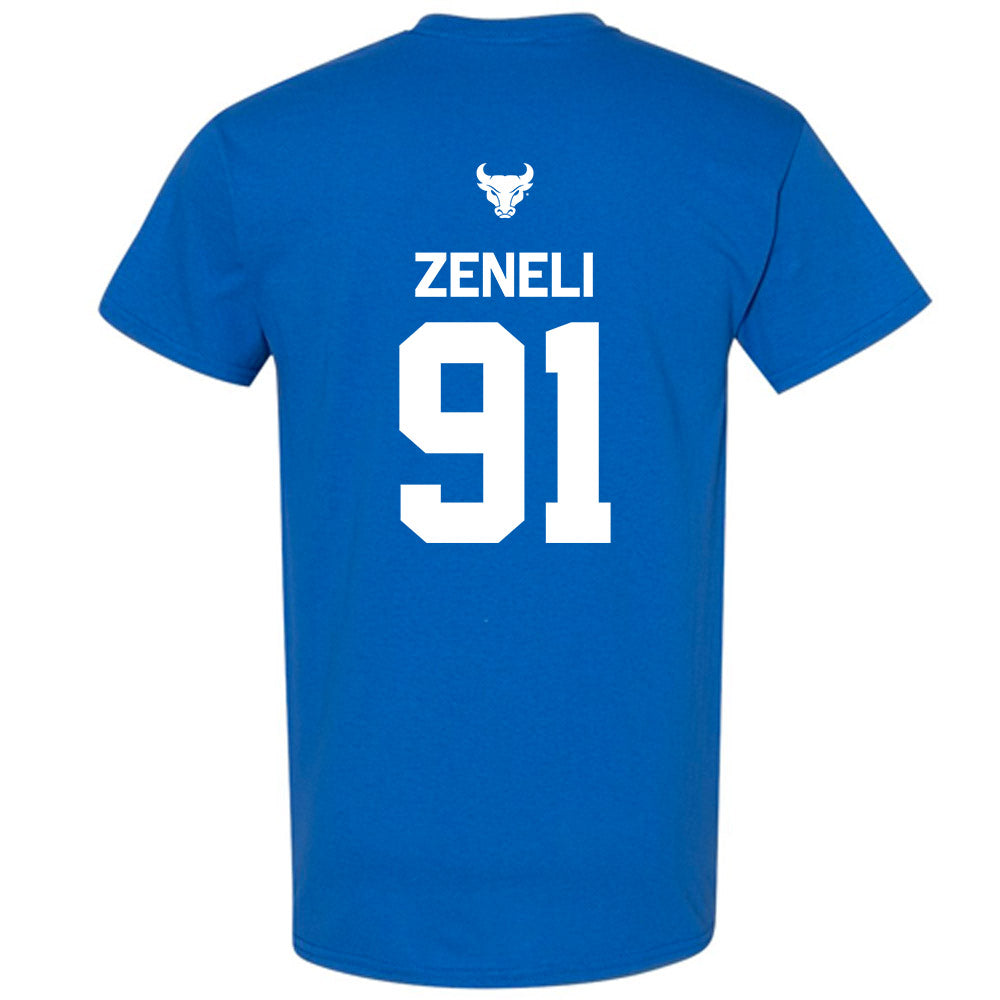Buffalo - NCAA Football : Henri Zeneli - Classic Shersey T-Shirt-1