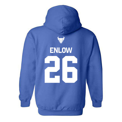 Buffalo - NCAA Football : Chase Enlow - Classic Shersey Hooded Sweatshirt-1