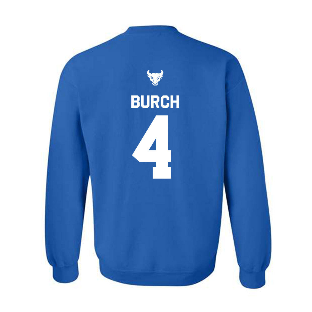 Buffalo - NCAA Football : Messiah Burch - Classic Shersey Crewneck Sweatshirt-1
