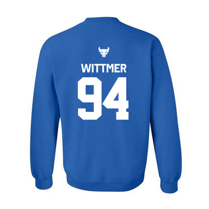 Buffalo - NCAA Football : Noah Wittmer - Classic Shersey Crewneck Sweatshirt-1