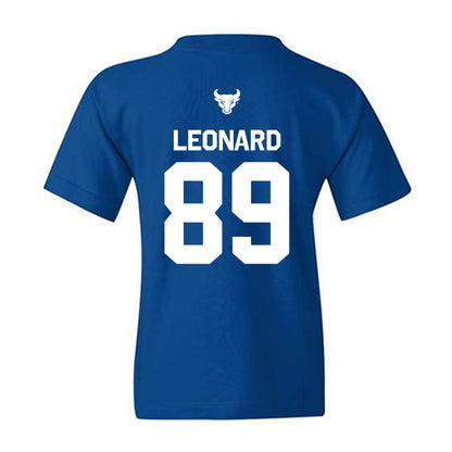 Buffalo - NCAA Football : Nick Leonard - Classic Shersey Youth T-Shirt-1