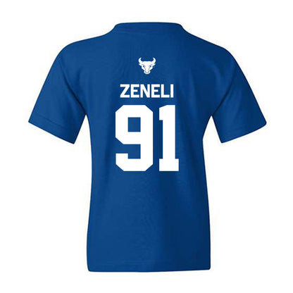 Buffalo - NCAA Football : Henri Zeneli - Classic Shersey Youth T-Shirt-1