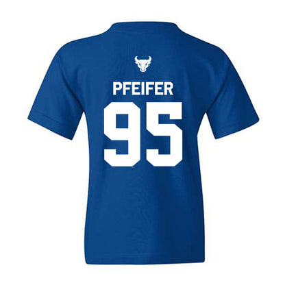 Buffalo - NCAA Football : Evan Pfeifer - Classic Shersey Youth T-Shirt-1