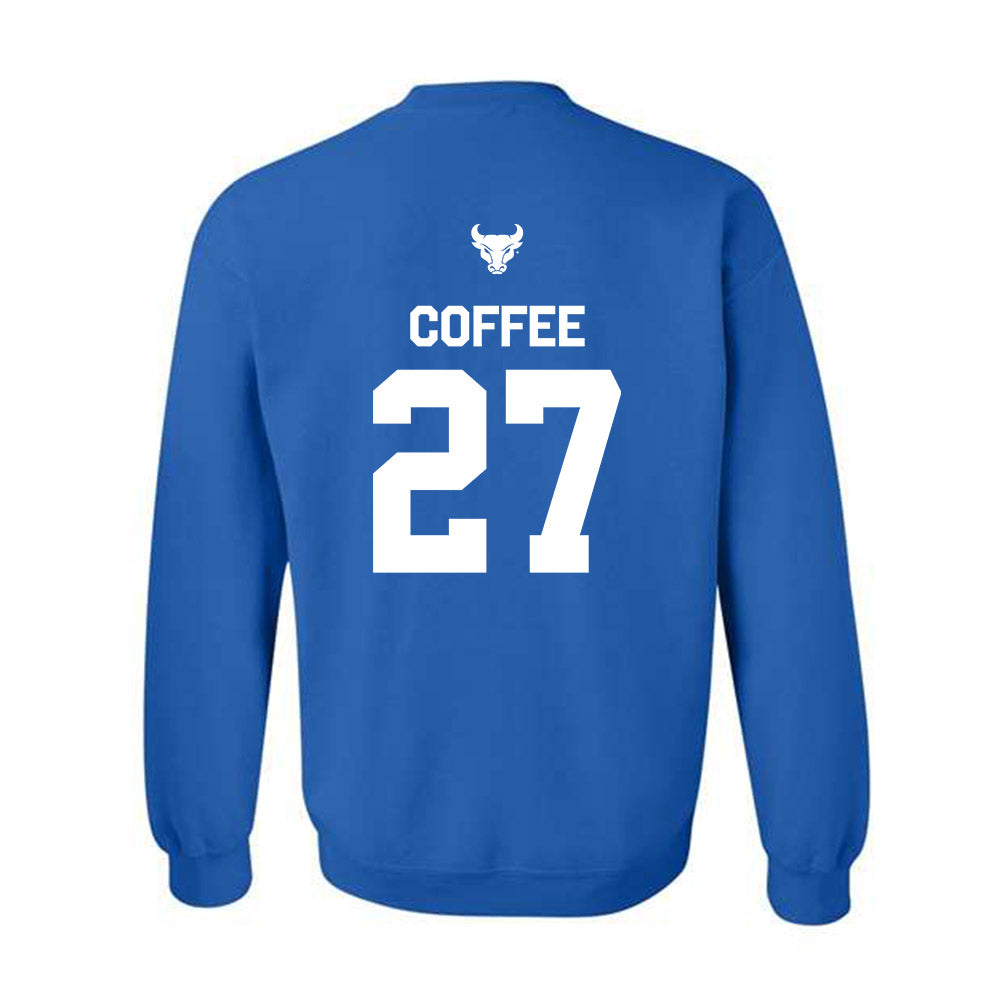 Buffalo - NCAA Football : Davion Coffee - Classic Shersey Crewneck Sweatshirt-1