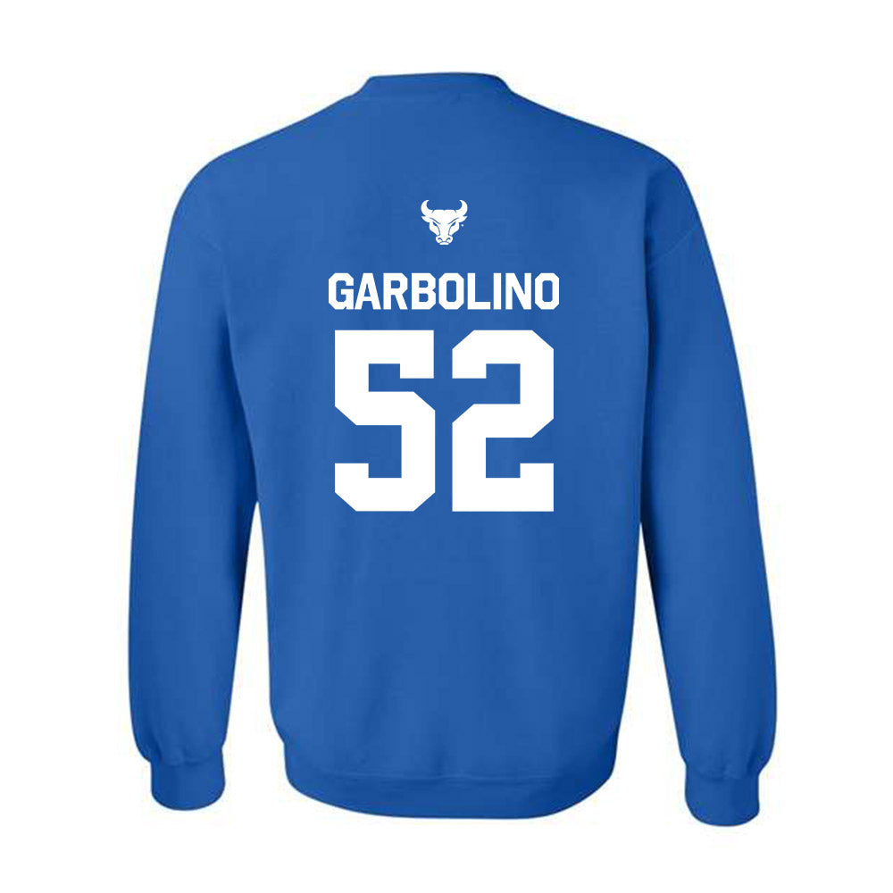 Buffalo - NCAA Football : Jack Garbolino - Classic Shersey Crewneck Sweatshirt-1