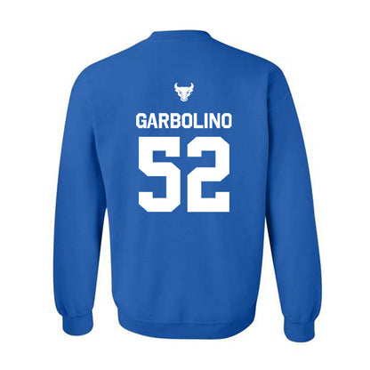 Buffalo - NCAA Football : Jack Garbolino - Classic Shersey Crewneck Sweatshirt-1