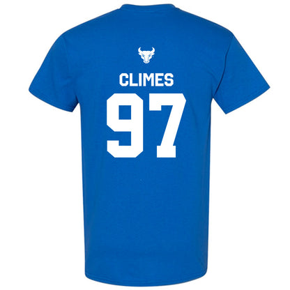 Buffalo - NCAA Football : Christopher Climes - Classic Shersey T-Shirt-1