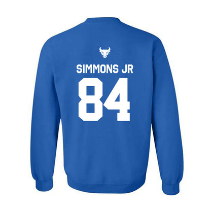 Buffalo - NCAA Football : Tyrell Simmons Jr - Classic Shersey Crewneck Sweatshirt-1