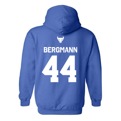 Buffalo - NCAA Football : Zach Bergmann - Classic Shersey Hooded Sweatshirt-1
