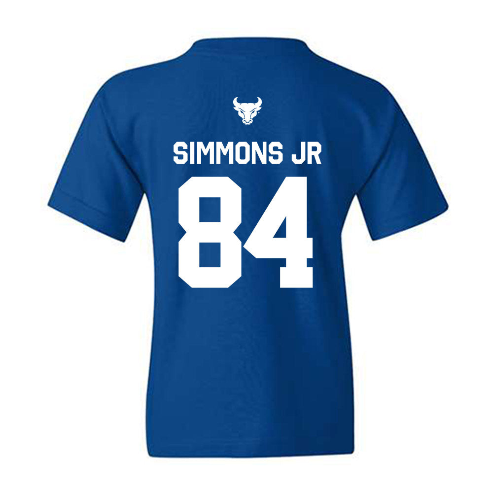 Buffalo - NCAA Football : Tyrell Simmons Jr - Classic Shersey Youth T-Shirt-1